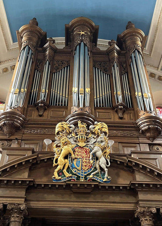 Organ Recital Programme, Monday 30 June 2025, 1.05pm